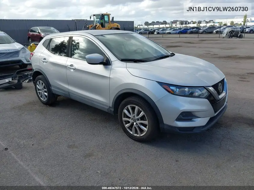 2020 Nissan Rogue Sport S Fwd Xtronic Cvt VIN JN1BJ1CV9LW260730 фото 2