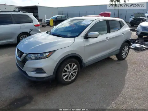 2020 Nissan Rogue Sport S Fwd Xtronic Cvt VIN JN1BJ1CV9LW260730 фото 3