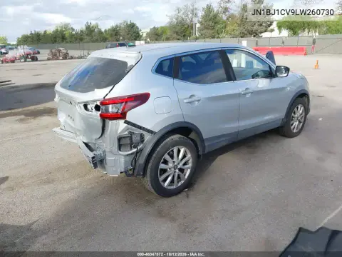 2020 Nissan Rogue Sport S Fwd Xtronic Cvt VIN JN1BJ1CV9LW260730 фото 5