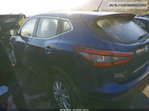 2021 Nissan Rogue Sport S Awd Xtronic Cvt VIN JN1BJ1AW2MW423490 фото 3