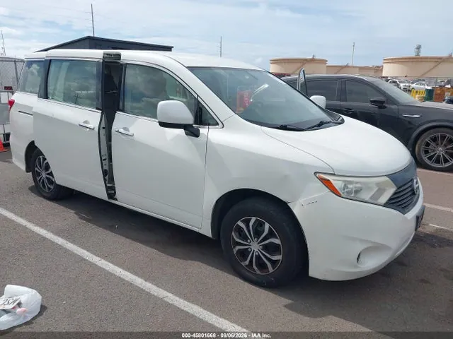 2015 Nissan QUEST S VIN JN8AE2KPXF9129285 фото 1