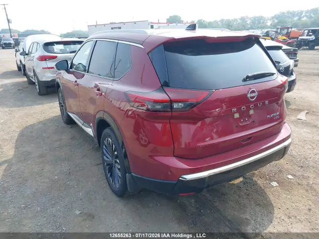 2026 Nissan Rogue Platinum Awd Cvt VIN JN8BT3DD1TW483096 фото 3