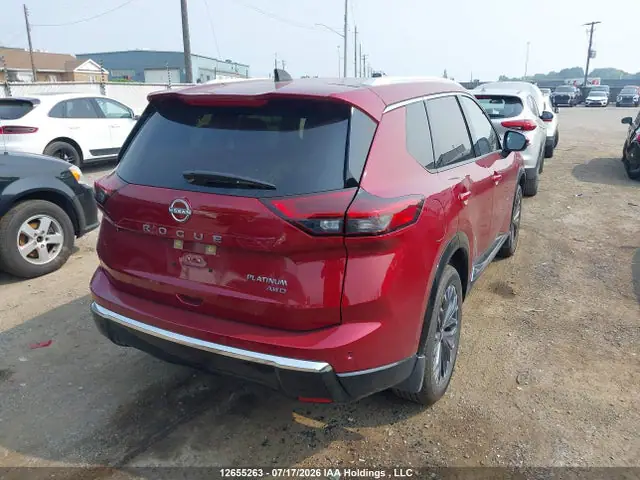 2026 Nissan Rogue Platinum Awd Cvt VIN JN8BT3DD1TW483096 фото 4