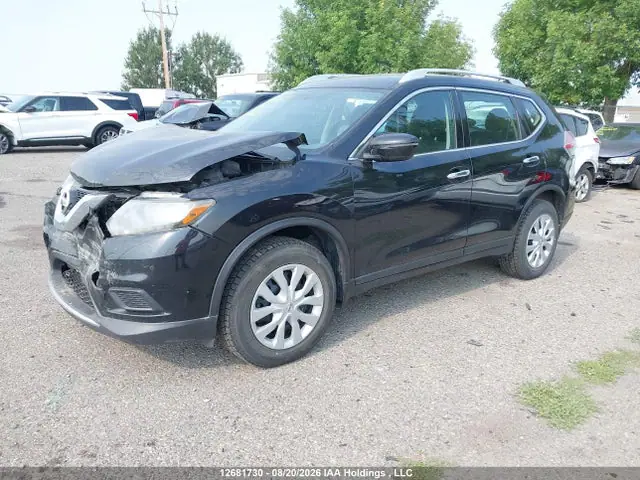 2016 Nissan Rogue S/sl Premium/sv VIN 5N1AT2MV2GC747262 фото 2