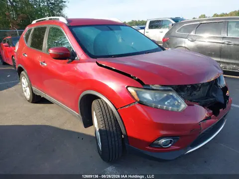 5N1AT2MV6GC834307 — 2016 Nissan Rogue S/SL Premium/SV, Передняя часть (Front), фото до ремонта