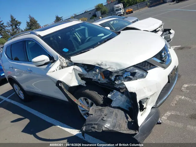 2015 Nissan Rogue S/sl/sv VIN 5N1AT2MT9FC858663 фото 1