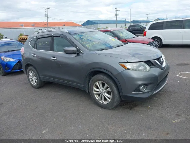 2016 Nissan Rogue S/sl/sv VIN 5N1AT2MV4GC866494 фото 1