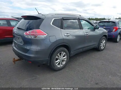 2016 Nissan Rogue S/sl/sv VIN 5N1AT2MV4GC866494 фото 4