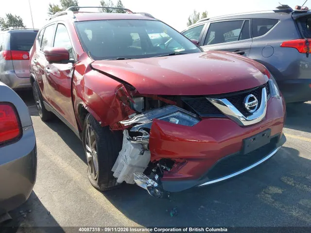 2016 Nissan Rogue S/sl/sv VIN 5N1AT2MV9GC817808 фото 1