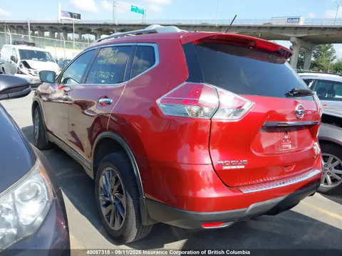 2016 Nissan Rogue S/sl/sv VIN 5N1AT2MV9GC817808 фото 3