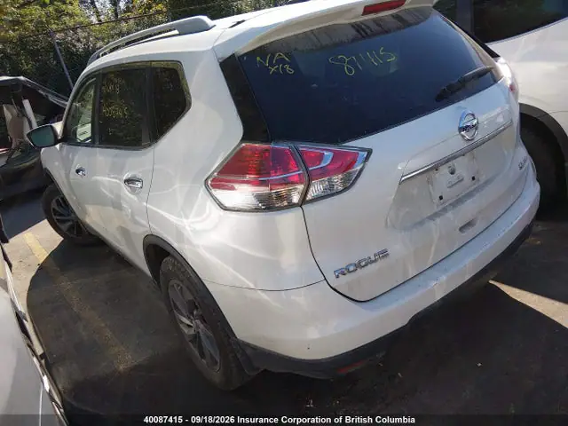 5N1AT2MV8GC853330 — 2016 Nissan Rogue S/SL/SV, фото 3 с аукциона IAAI 14.10.2026, Передняя часть справа