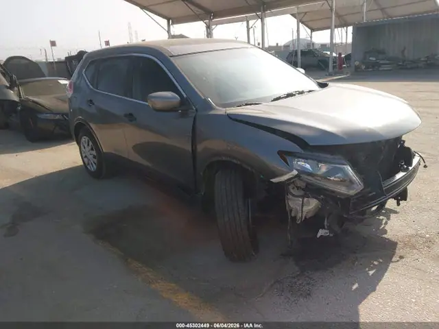 5N1AT2MV4GC798651 — 2016 Nissan Rogue S/SL/SV, Передняя часть справа (Right Front), фото до ремонта