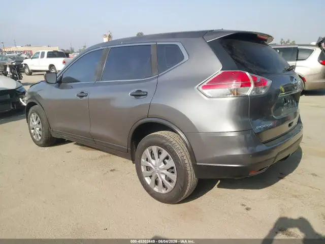 5N1AT2MV4GC798651 — 2016 Nissan Rogue S/SL/SV, фото 3 с аукциона IAAI 30.09.2026, Передняя часть справа