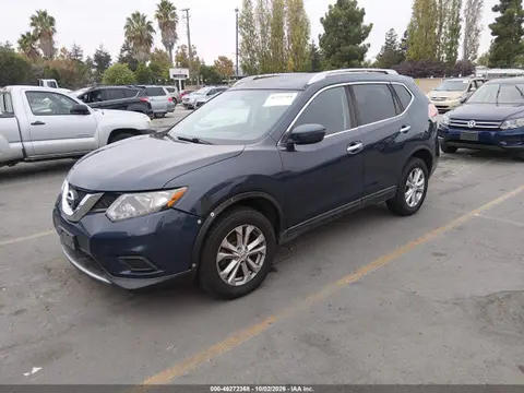 2016 Nissan Rogue S/sl/sv VIN KNMAT2MV6GP710597 фото 2