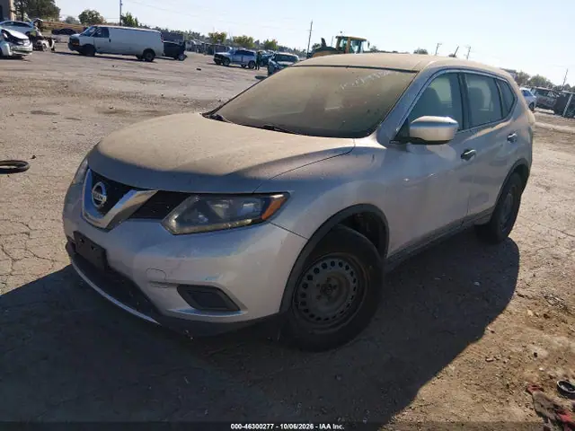 5N1AT2MT8GC812162 — 2016 Nissan Rogue S/SL/SV, фото 2 с аукциона IAAI 14.10.2026, Естественный износ