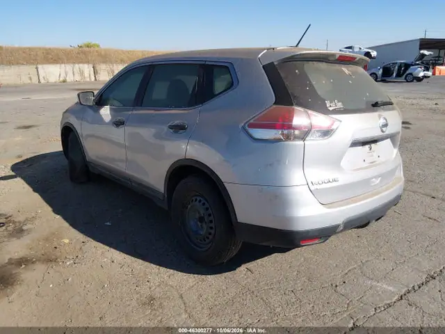 5N1AT2MT8GC812162 — 2016 Nissan Rogue S/SL/SV, фото 3 с аукциона IAAI 14.10.2026, Естественный износ