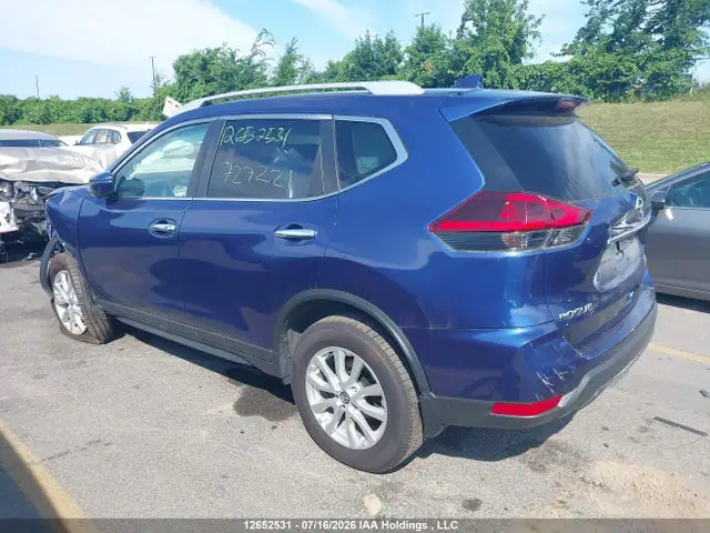 5N1AT2MV8KC727221 — 2019 Nissan Rogue S/SL/SV, фото 3 с аукциона IAAI 29.09.2026, Передняя часть слева