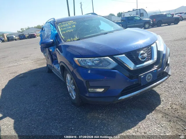 2017 Nissan ROGUE S/SV VIN 5N1AT2MT9HC767914 фото 1