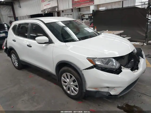 JN8AT2MT1GW024699 — 2016 Nissan Rogue S, Передняя часть (Front End), фото до ремонта