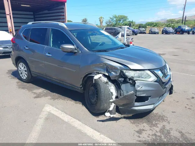 5N1AT2MT1HC745535 — 2017 Nissan Rogue S, Передняя часть (Front End), фото до ремонта