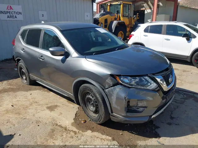 KNMAT2MT4JP619253 — 2018 Nissan Rogue S, Передняя часть справа (Right Front), фото до ремонта