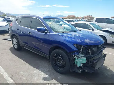 KNMAT2MTXJP622836 — 2018 Nissan Rogue S, Передняя часть слева (Left Front), фото до ремонта