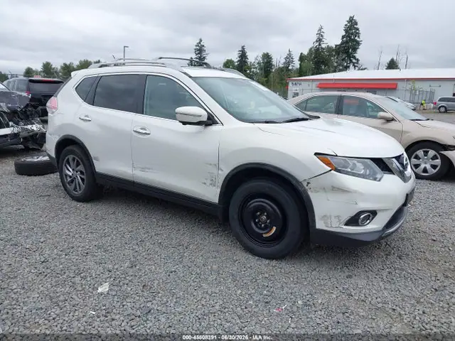 5N1AT2MV5EC797652 — 2014 Nissan Rogue SL, Правый бок (Right Side), фото до ремонта