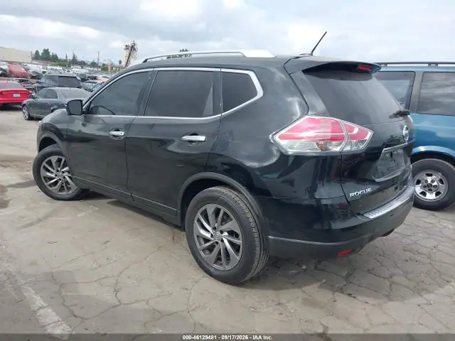5N1AT2MV2FC836893 — 2015 Nissan Rogue SL, фото 3 с аукциона IAAI 30.09.2026, Передняя часть справа