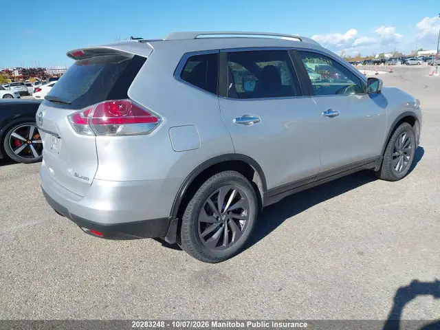 5N1AT2MV1GC772766 — 2016 Nissan Rogue SL, фото 4 с аукциона IAAI 14.10.2026, Повреждения со всех сторон
