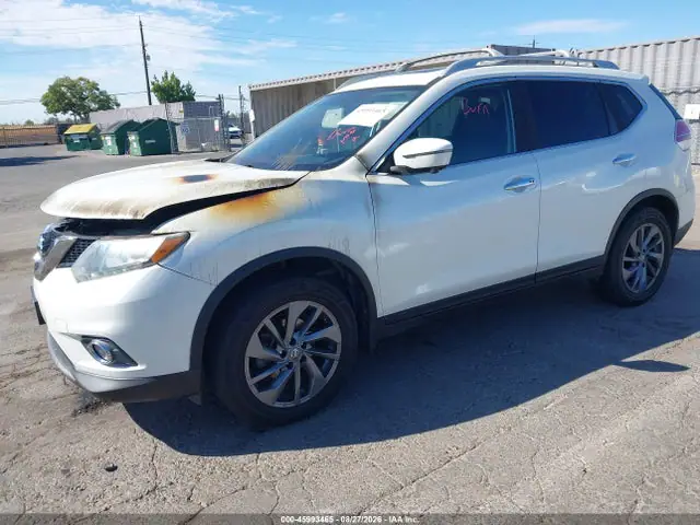 5N1AT2MT8GC795055 — 2016 Nissan Rogue SL, фото 2 с аукциона IAAI 14.10.2026, Пожар двигателя
