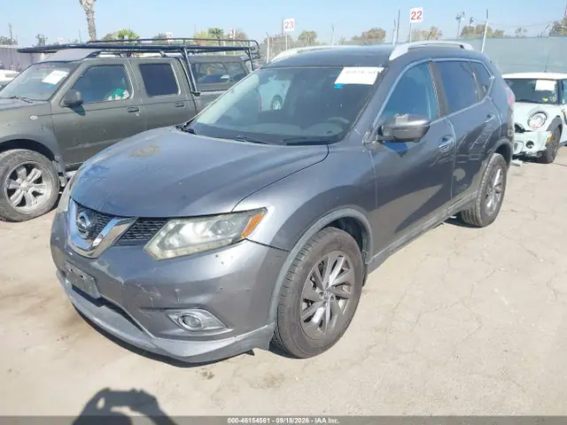 5N1AT2MT3GC747768 — 2016 Nissan Rogue SL, фото 2 с аукциона IAAI 14.10.2026, Задняя часть