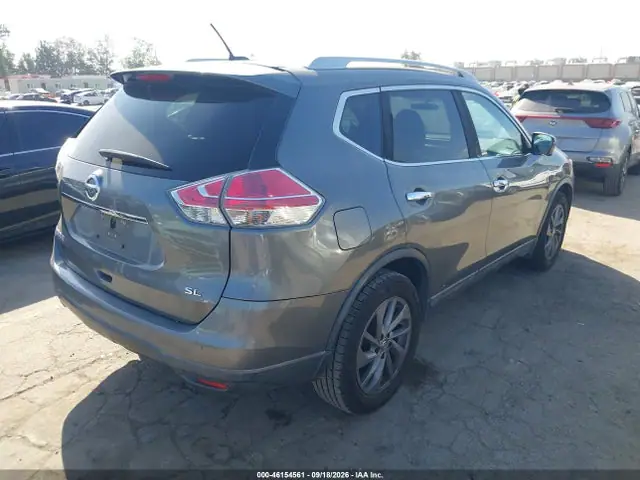 5N1AT2MT3GC747768 — 2016 Nissan Rogue SL, фото 4 с аукциона IAAI 14.10.2026, Задняя часть
