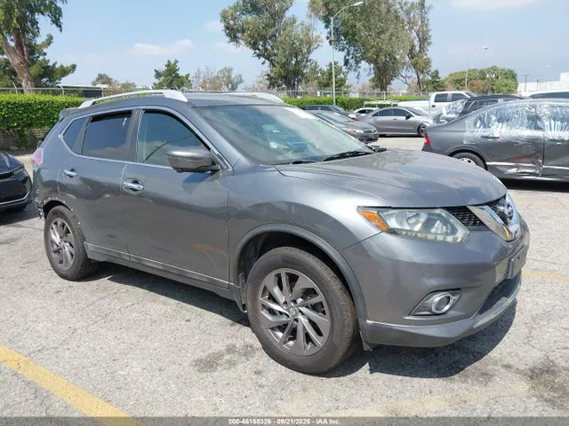 2016 Nissan Rogue Sl VIN 5N1AT2MT5GC741776 фото 1