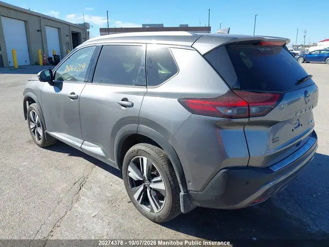 JN8BT3CBXPW202144 — 2023 Nissan Rogue SL, фото 3 с аукциона IAAI 14.10.2026, Передняя часть