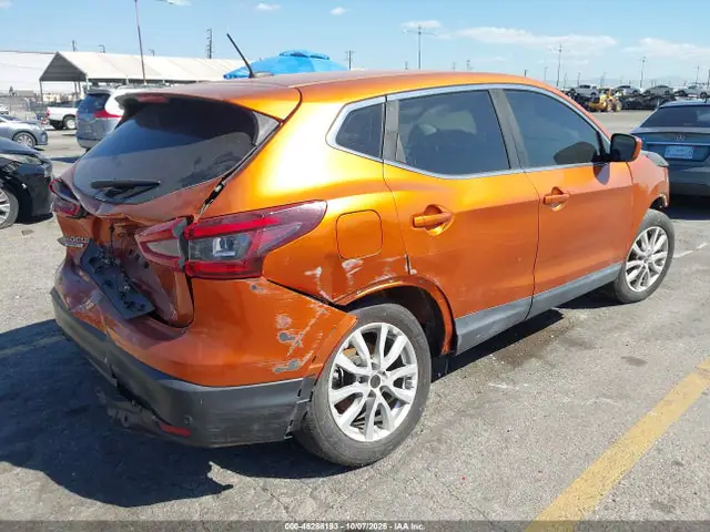 2020 Nissan Rogue Sport S Fwd Xtronic Cvt VIN JN1BJ1CV0LW253536 фото 4