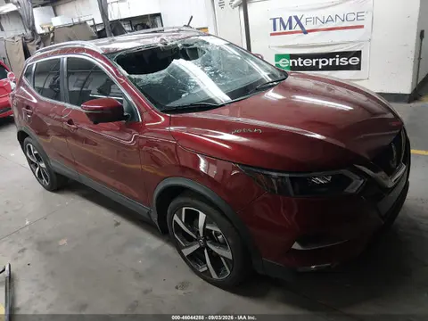 JN1BJ1CV0NW351307 — 2022 Nissan Rogue Sport SL FWD Xtronic Cvt, Передняя часть (Front End), фото до ремонта