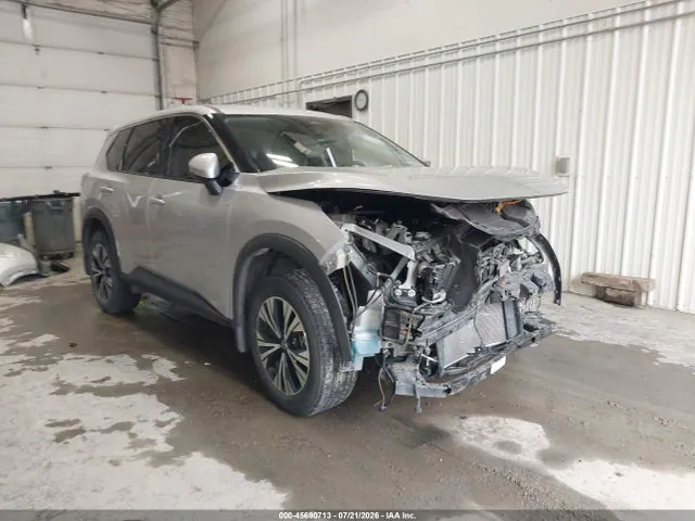 2021 Nissan Rogue Sv Fwd VIN 5N1AT3BA2MC755878 фото 1