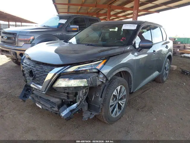 2021 Nissan Rogue Sv Fwd VIN 5N1AT3BA5MC795159 фото 2