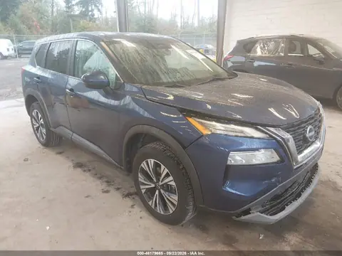 5N1BT3BB0NC710050 — 2022 Nissan Rogue SV Intelligent AWD, Передняя часть (Front End), фото до ремонта