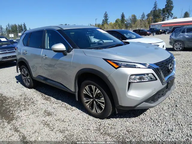 JN8BT3BBXPW491267 — 2023 Nissan Rogue SV Intelligent AWD, Задняя часть (Rear), фото до ремонта