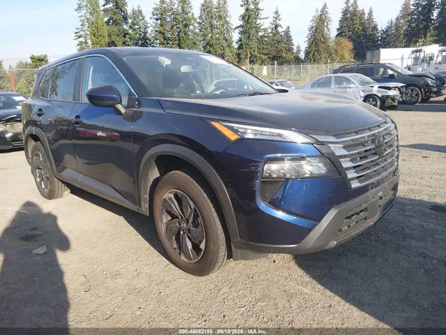 JN8BT3BB2SW161048 — 2025 Nissan Rogue SV Intelligent AWD, Задняя часть слева (Left Rear), фото до ремонта