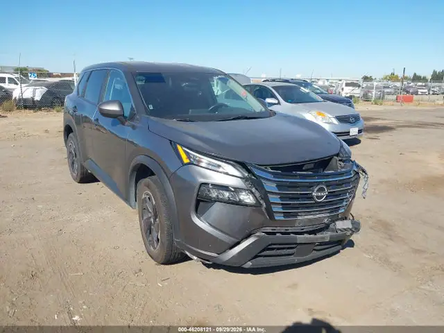 5N1BT3BBXSC833625 — 2025 Nissan Rogue SV Intelligent AWD, Передняя часть (Front End), фото до ремонта
