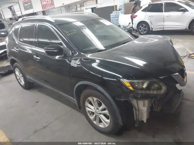 5N1AT2MT9EC870505 — 2014 Nissan Rogue SV, Передняя часть (Front End), фото до ремонта