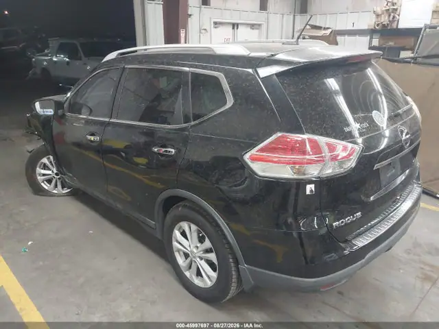 5N1AT2MT9EC870505 — 2014 Nissan Rogue SV, фото 3 с аукциона IAAI 13.10.2026, Передняя часть