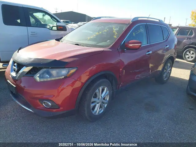 2015 Nissan ROGUE SV VIN 5N1AT2MT7FC904099 фото 2
