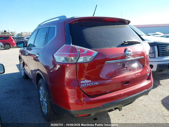 2015 Nissan ROGUE SV VIN 5N1AT2MT7FC904099 фото 3