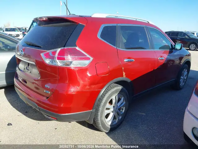 2015 Nissan ROGUE SV VIN 5N1AT2MT7FC904099 фото 4