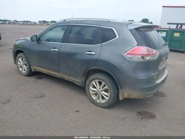 2015 Nissan ROGUE SV VIN 5N1AT2MV6FC783261 фото 3