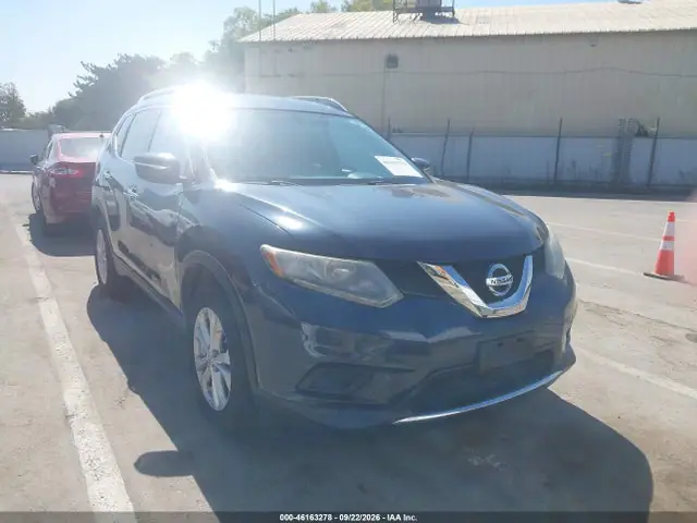 KNMAT2MT3FP535187 — 2015 Nissan Rogue SV, Естественный износ (Normal Wear & Tear), фото до ремонта