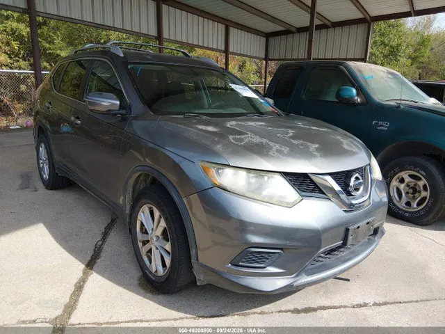 2015 Nissan ROGUE SV VIN KNMAT2MT6FP553909 фото 1